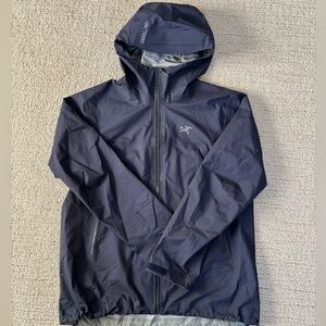 Arc'teryx Dark Blue shell jacket
